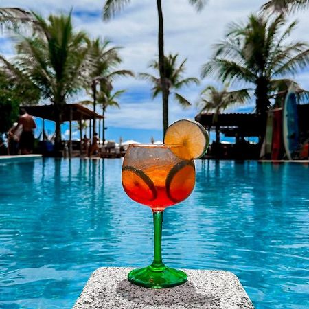 Pousada Villa Zena - Frente Ao Mar - Pe Na Areia ポルトセグロ エクステリア 写真