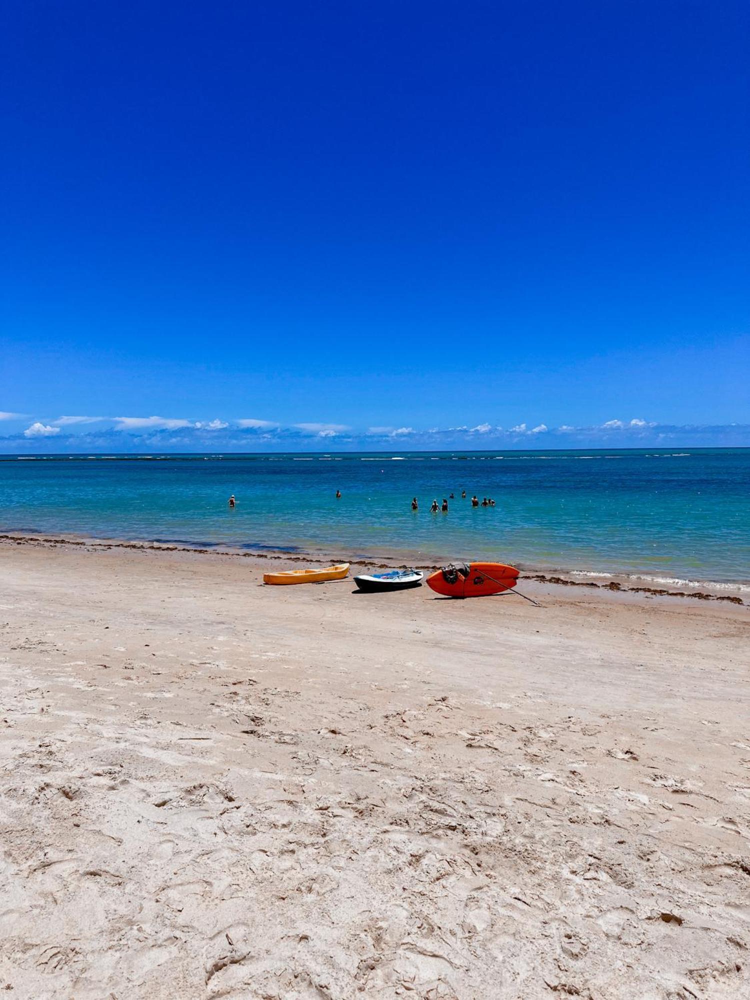 Pousada Villa Zena - Frente Ao Mar - Pe Na Areia ポルトセグロ エクステリア 写真