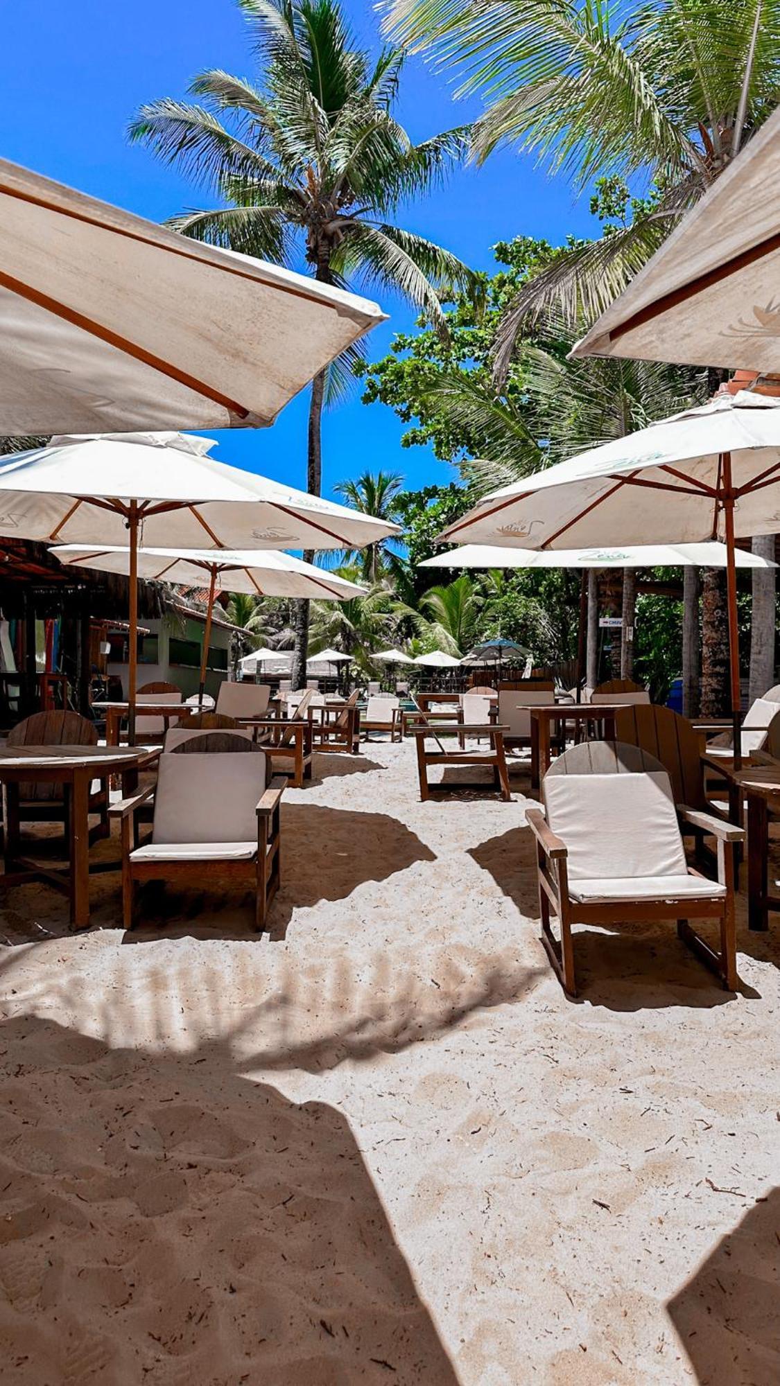 Pousada Villa Zena - Frente Ao Mar - Pe Na Areia ポルトセグロ エクステリア 写真