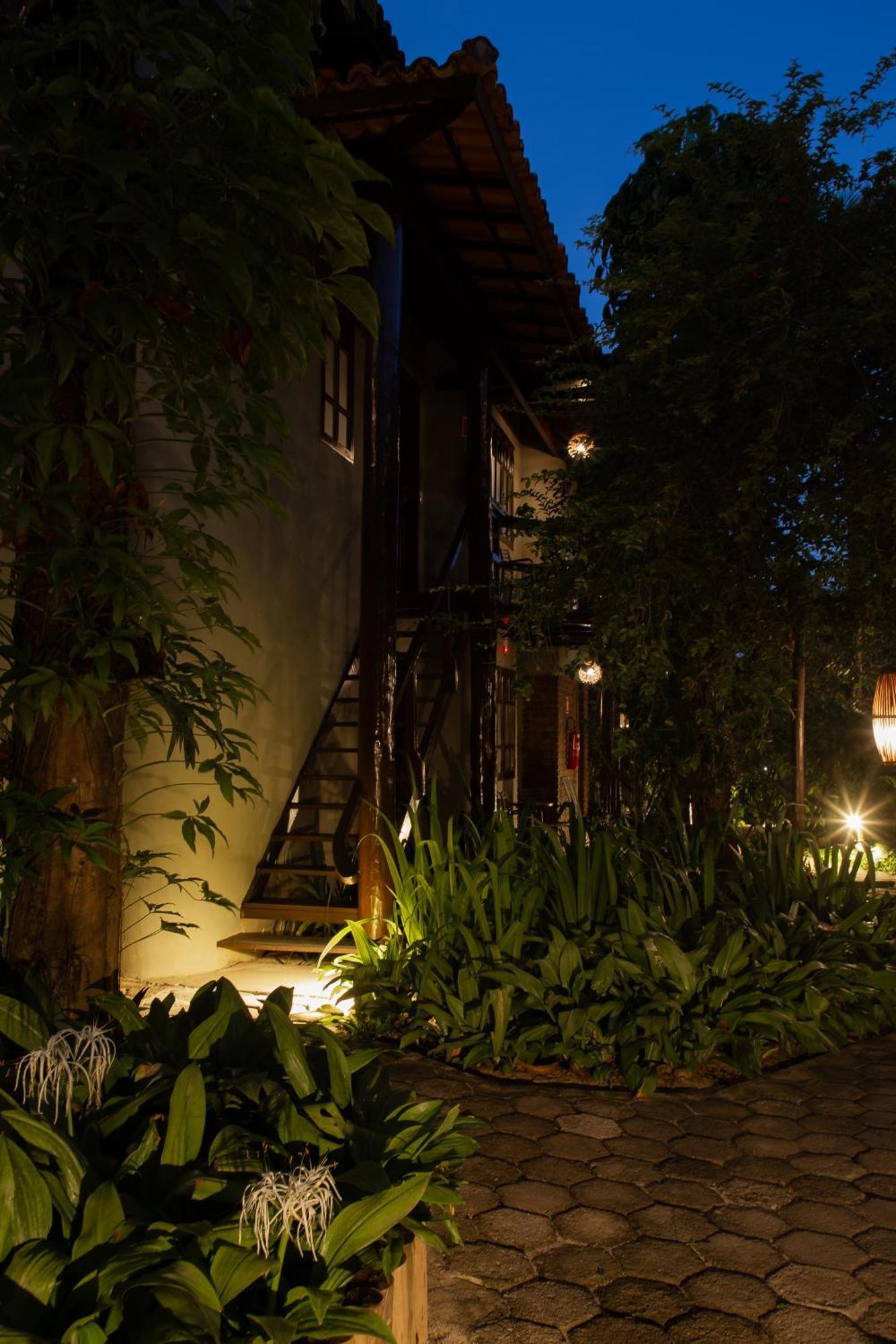 Pousada Villa Zena - Frente Ao Mar - Pe Na Areia ポルトセグロ エクステリア 写真