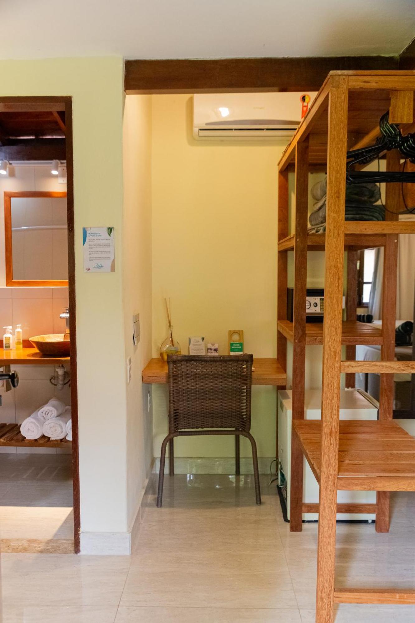 Pousada Villa Zena - Frente Ao Mar - Pe Na Areia ポルトセグロ エクステリア 写真