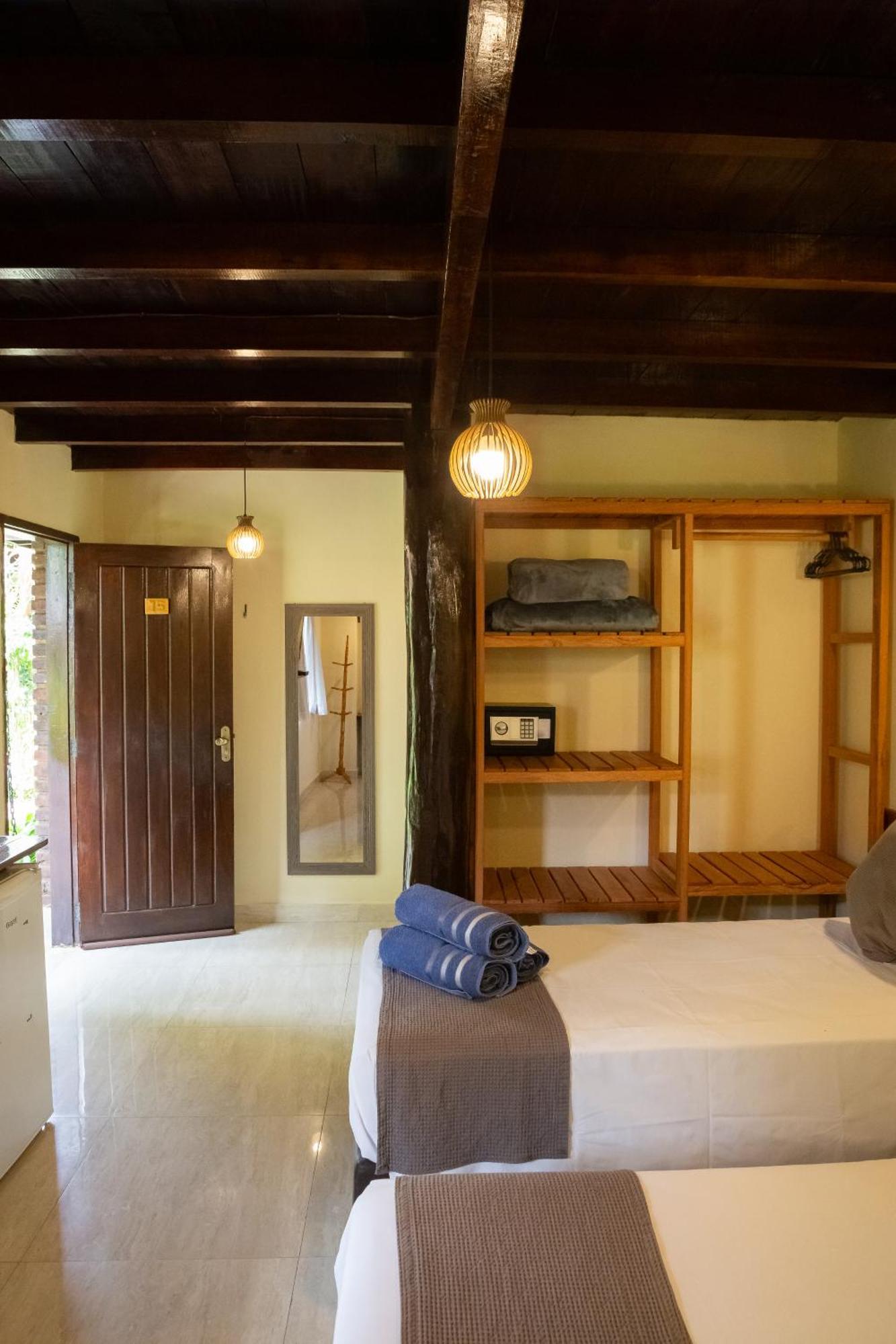 Pousada Villa Zena - Frente Ao Mar - Pe Na Areia ポルトセグロ エクステリア 写真