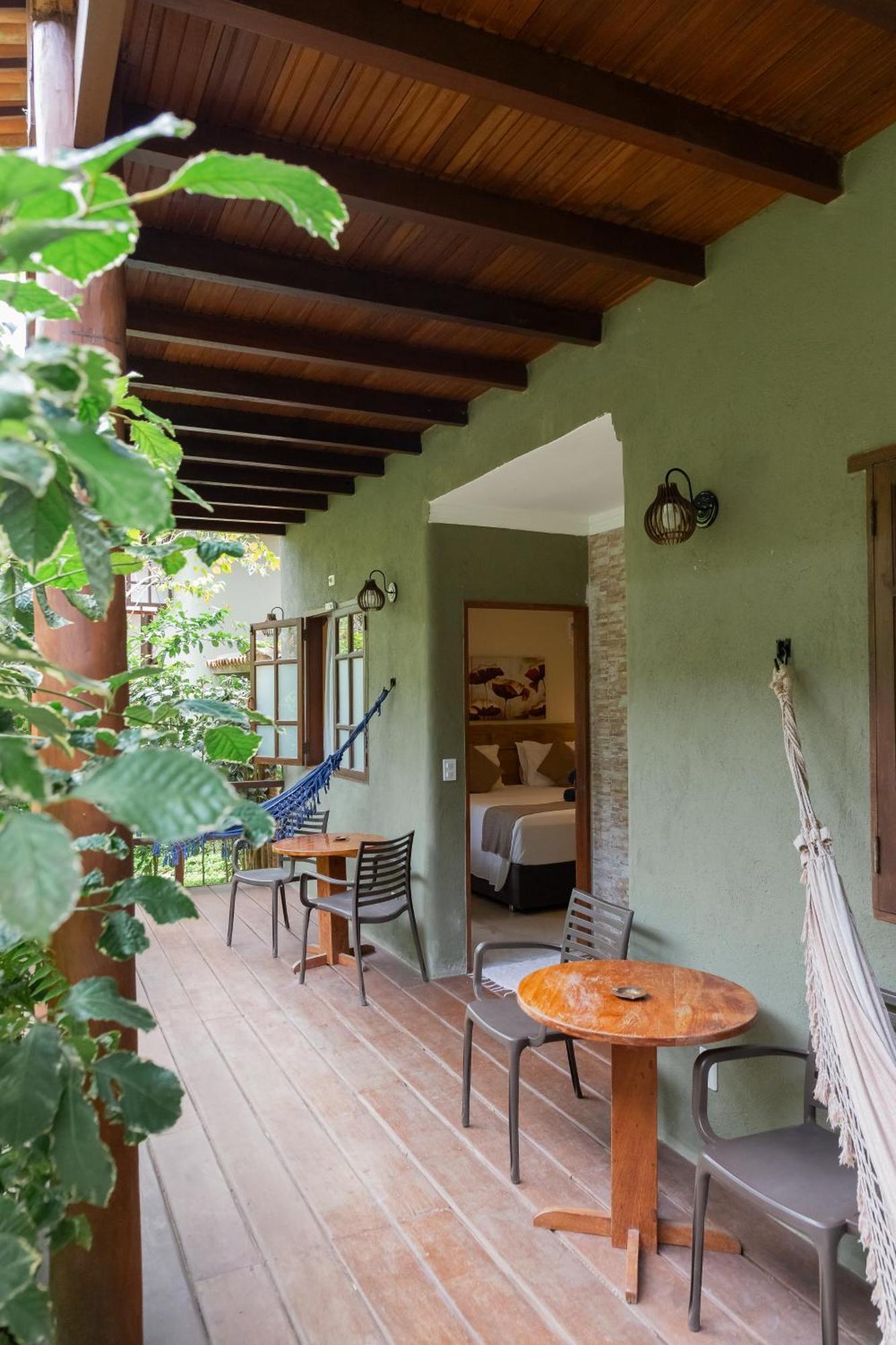 Pousada Villa Zena - Frente Ao Mar - Pe Na Areia ポルトセグロ エクステリア 写真